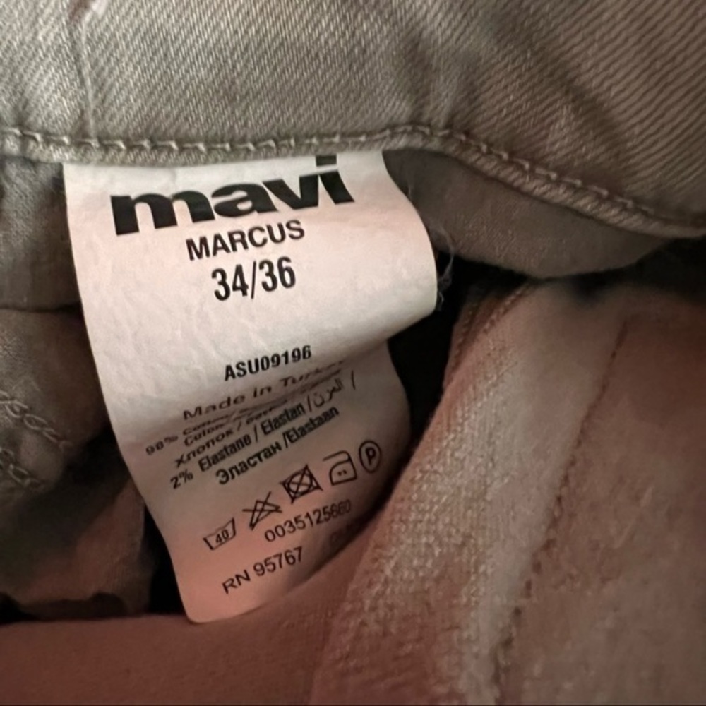 MAVI MARCUS Slim Straight Leg denim Jeans 34X36 34 - Picture 11 of 11